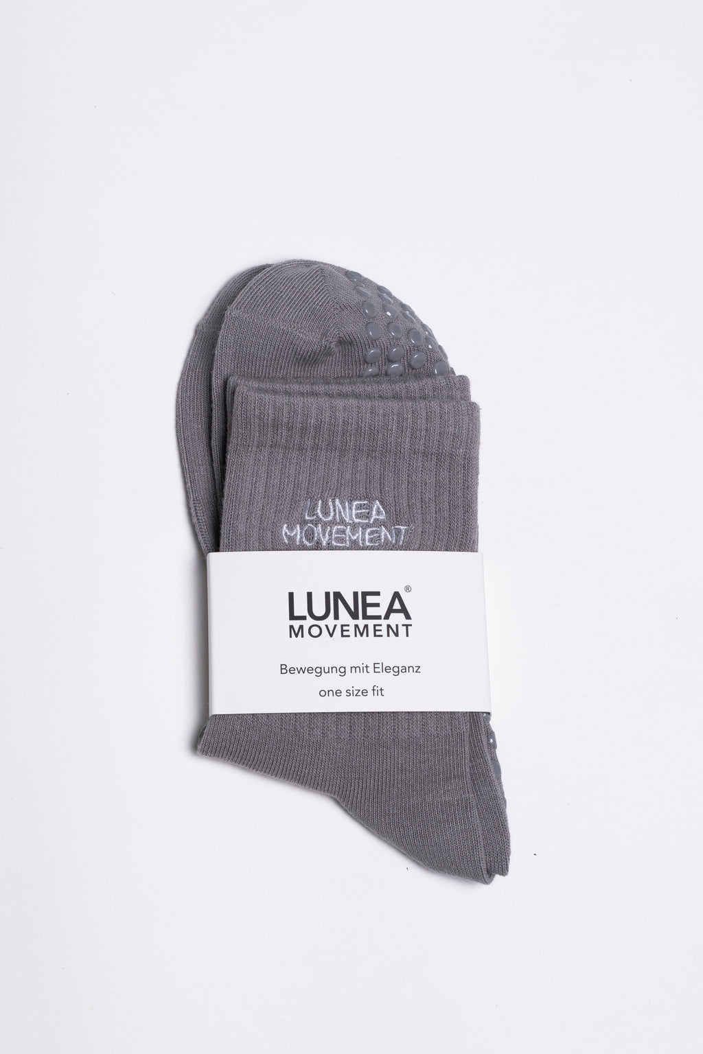 GRIP SOCK - LUNEA MOVEMENT GRAY