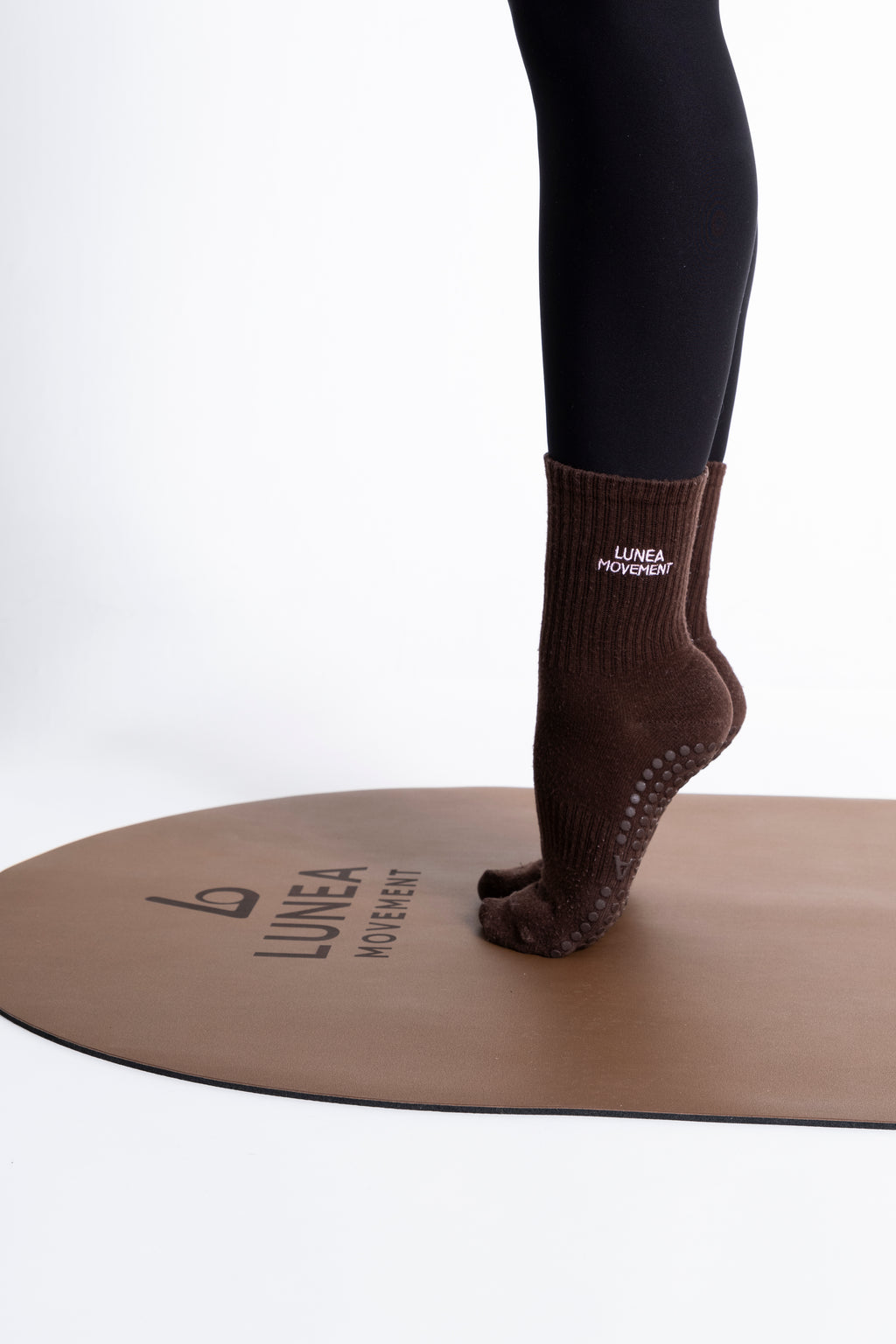 GRIP SOCK - LUNEA MOVEMENT BROWN