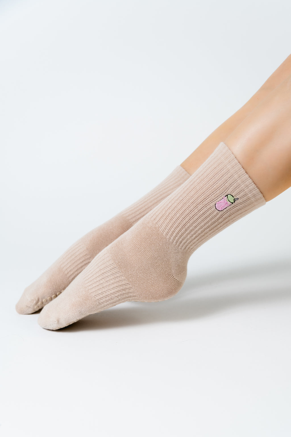 GRIP SOCK - STRAWBERRY MATCHA