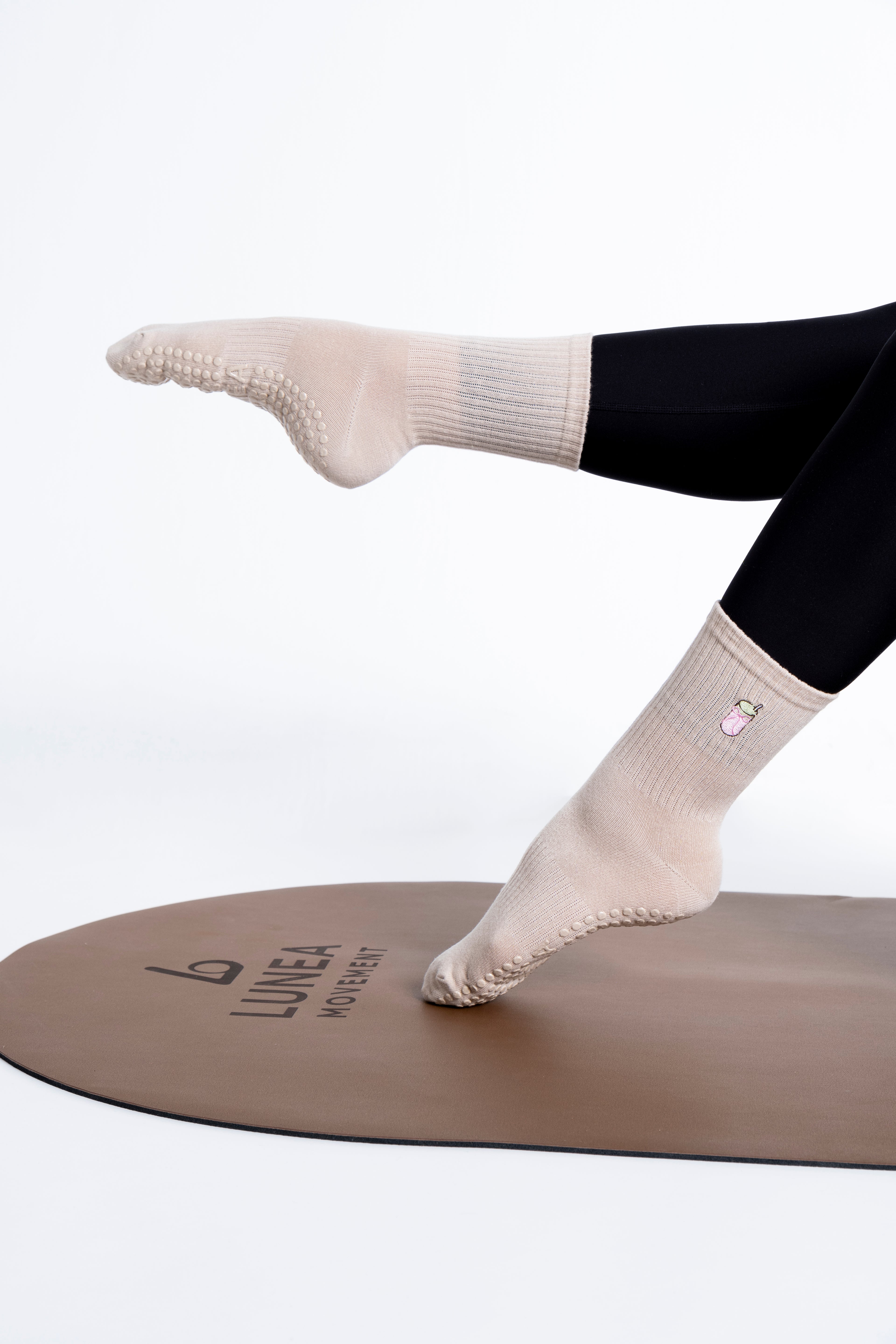 GRIP SOCK - STRAWBERRY MATCHA