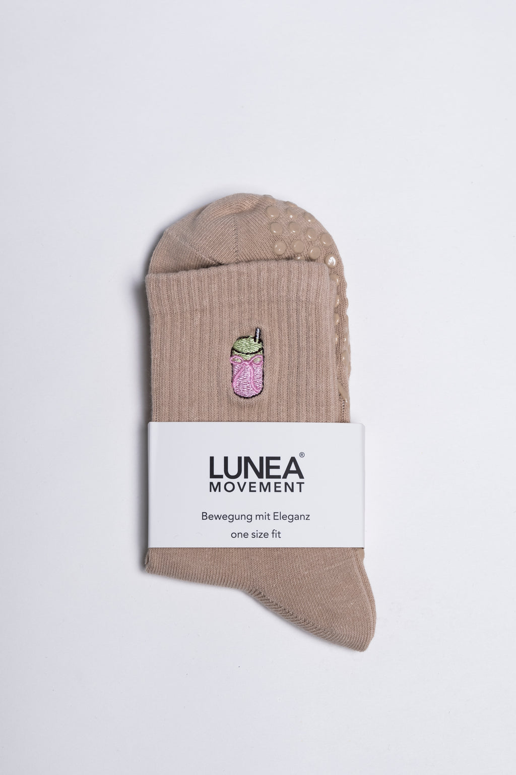 GRIP SOCK - STRAWBERRY MATCHA