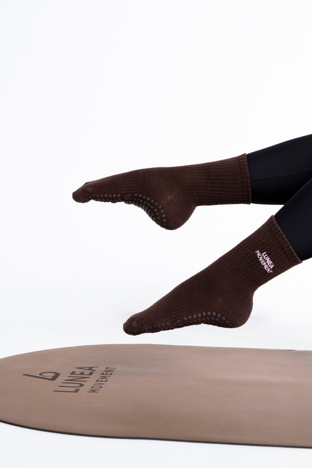 GRIP SOCK - LUNEA MOVEMENT BROWN