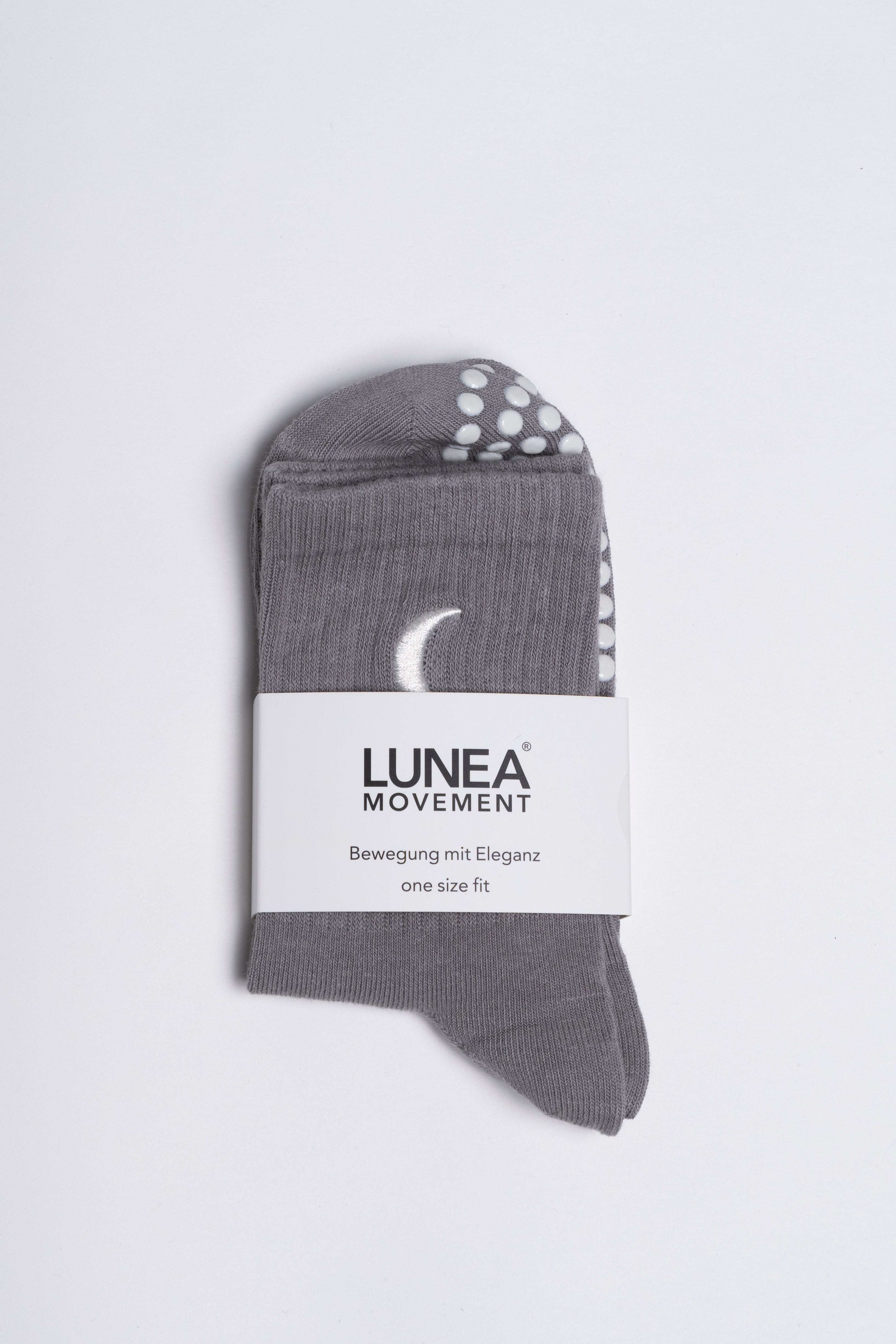 GRIP SOCK - MOON GRAY