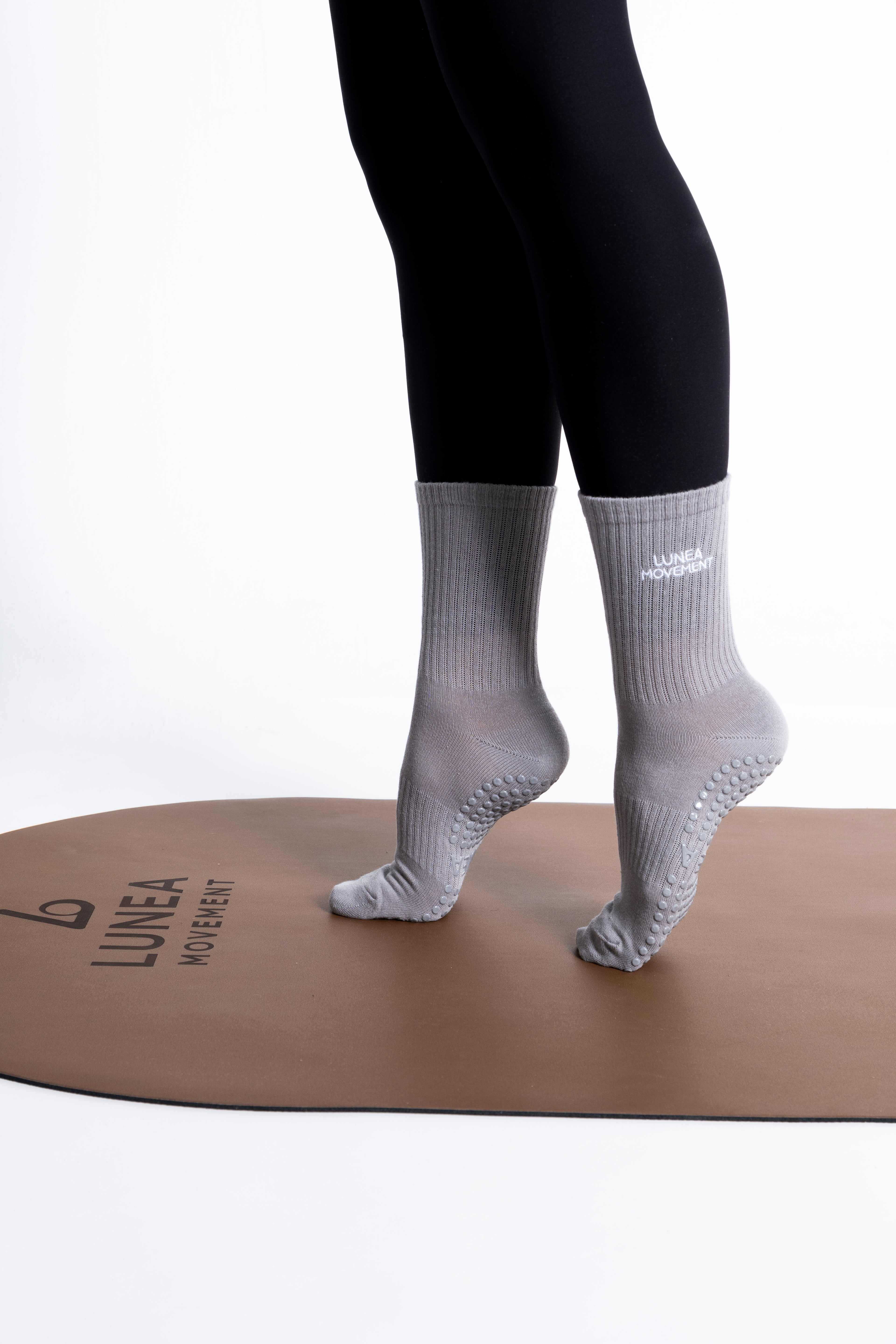 GRIP SOCK - LUNEA MOVEMENT GRAY