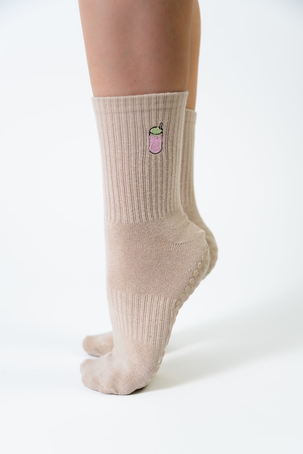 GRIP SOCK - STRAWBERRY MATCHA