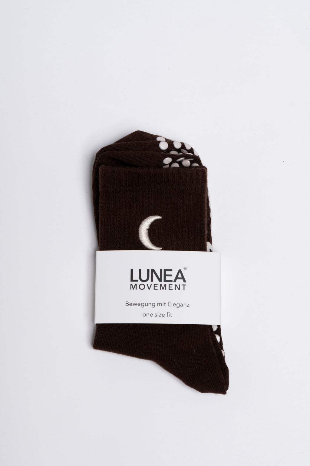 GRIP SOCK - MOON BROWN