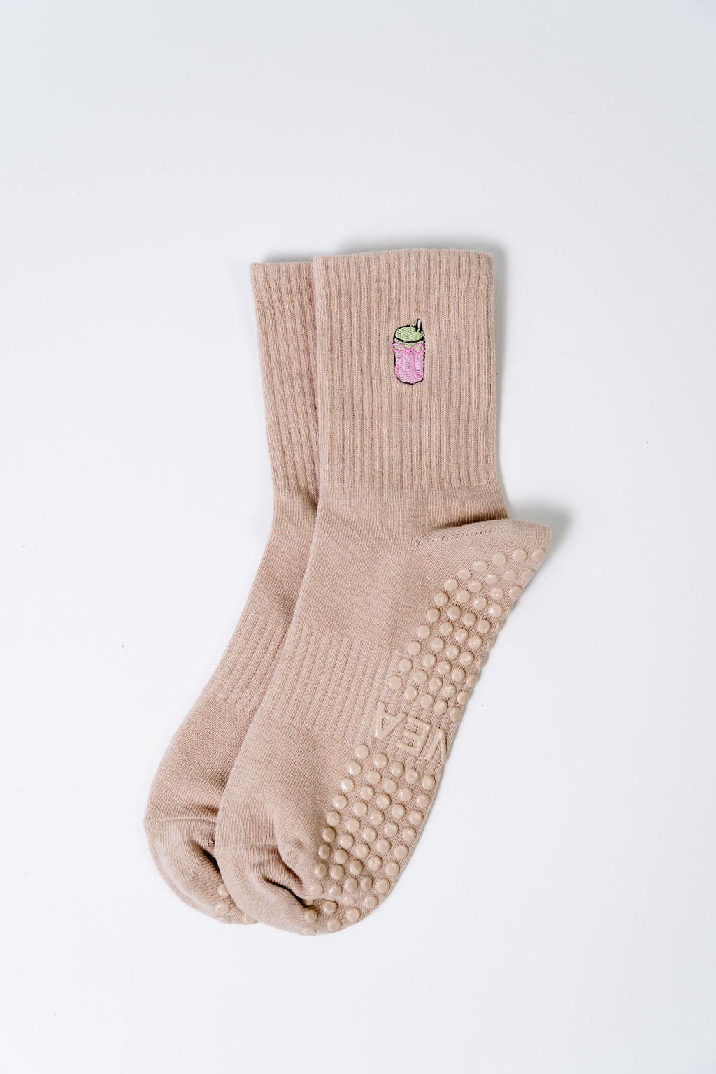 GRIP SOCK - STRAWBERRY MATCHA