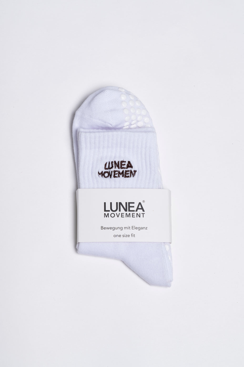 GRIP SOCK - LUNEA MOVEMENT WHITE