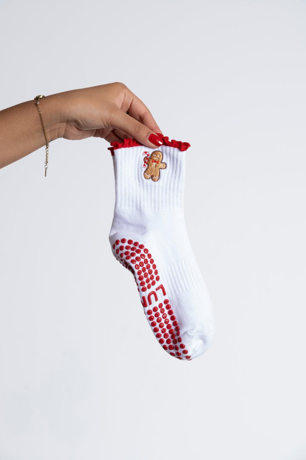 GRIP SOCK - LIMITED EDITION GINGER BREAD