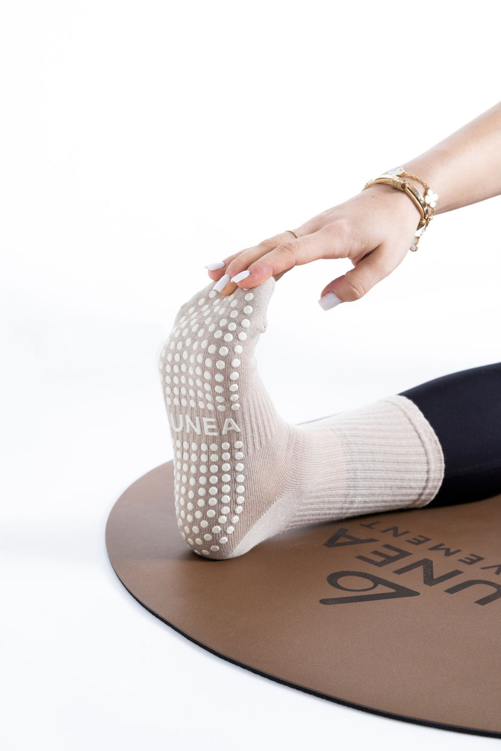 GRIP SOCK - MOON BEIGE